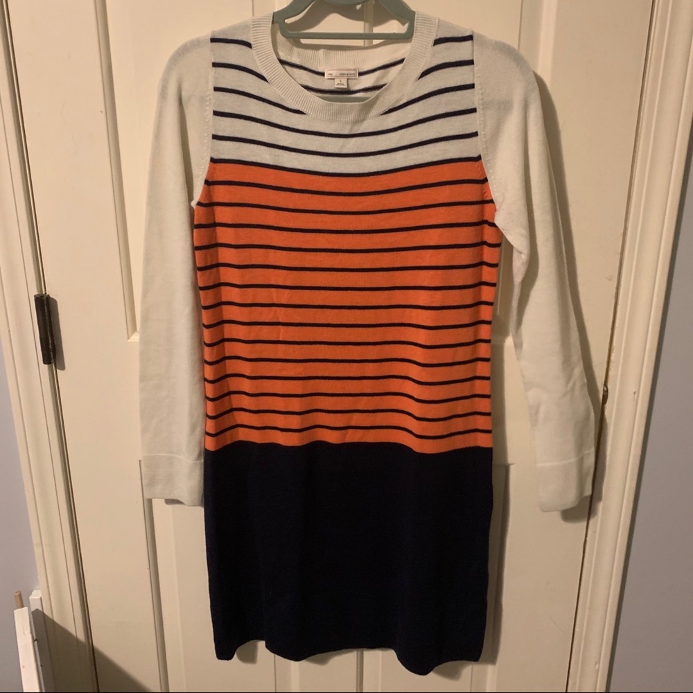 Gap Striped Sweater Dress